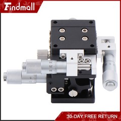 Findmall 40mmx40mm XYZ Linear Stage Manual Precision Positioning Sliding Table
