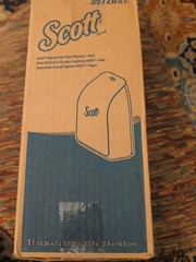 Scott® Hygienic Bathroom Tissue Dispenser (39728), Black, 7.00″ x 5.72