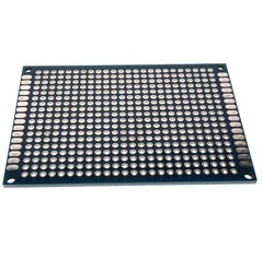 5cm x 7cm Blue PCB Printed Circuit Board, 5 Pack, 432 Holes, 32 Pads
