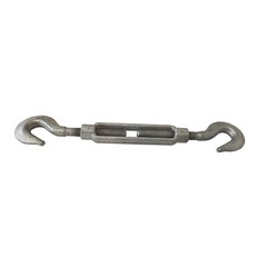 3/4 Inch x 6 Inch HOOK HOOK Turnbuckle Galvanized Drop Forged Steel Marine Boat