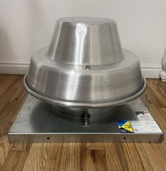 Fantech 8” Roof Ventilator Direct Drive Downblast 5DDD085A, 1/25 HP, 115V, 1 PH