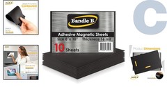 Flexible 8”x10” Magnetic Sheets – Perfect for Fridge Magnets & DIY Projects