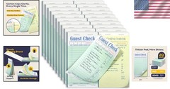 Server Guest Check Book Set – 1000 Sheets, 2 Part Carbonless