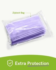 Disposable Face Masks, 3-Ply ASTM Level 3 Medical Grade, FSA/HSA Eligible, Br…