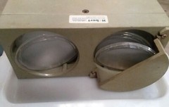 Hubert Merchandising Large drink cup lid dispenser. 2 slot,4.5″. 18″x11.5″x5.5d