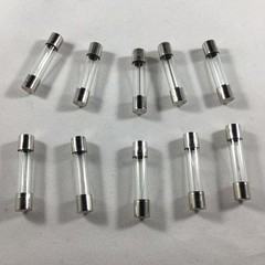 10pcs/lot 10A 250V Fast Blow Fuse Glass Tube 6X30mm F10AL250V QUICK BLOW FUSE
