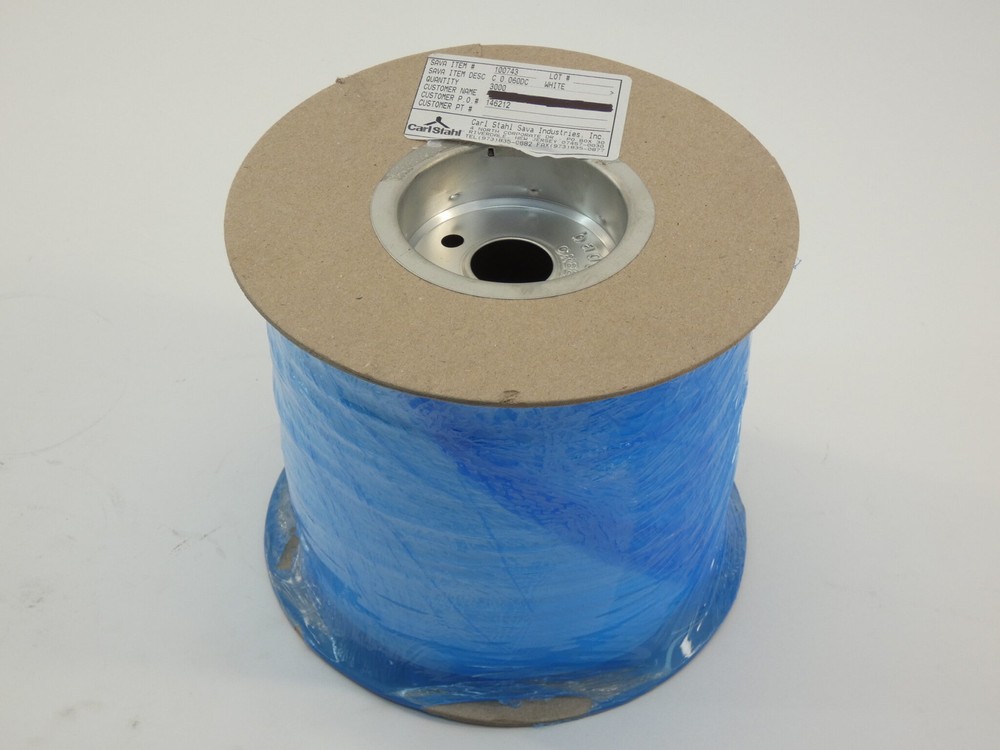 Carl Stahl Sava Industries 100743 White Cord – NEW Surplus!