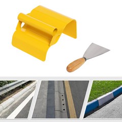 Cement Model Making Tool w/Handle&Putty Knife Landscape Curb Trowel Curbing USA