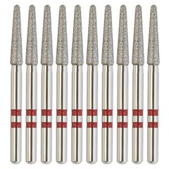 Zirconia Diamonds Friction Grip Burs Egg Football Ball Round End Taper Cylinder