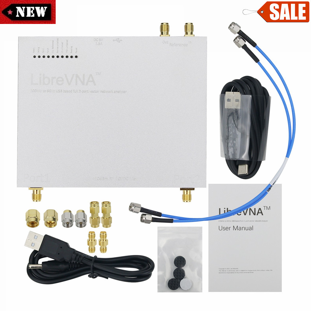 LibreVNA Antenna Analyzer 100KHz To 6GHz USB Based Full 2-Port Vector For Radio