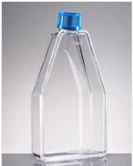 (10) FALCON 150cm² Rectangular Canted Neck Cell Culture Flask w/Vent Cap 355001