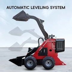 13.5HP Mini Skid Steer Loader Stand-On Loader RATO Gas Engine Bucket Free Ship