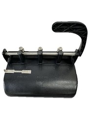 OIC Heavy-Duty 3-Hole Punch – Solid Metal – EUC (32-Sheet Capacity)