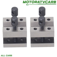 ALL-CARB 1-3/8″ ×1-3/8″ × 1-3/16″ V Block & Clamp Set 19/32″ ACCURACY 0.0002″