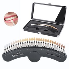 27 Colors Shade Guide 3D Bleaching Shade with Mirror Tooth Bleaching Shadeguide