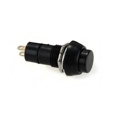 Push Button ON/OFF Switch Round Circle 2-Pin DC 5A 12V – AC 1.5A 125V – 3A 250V