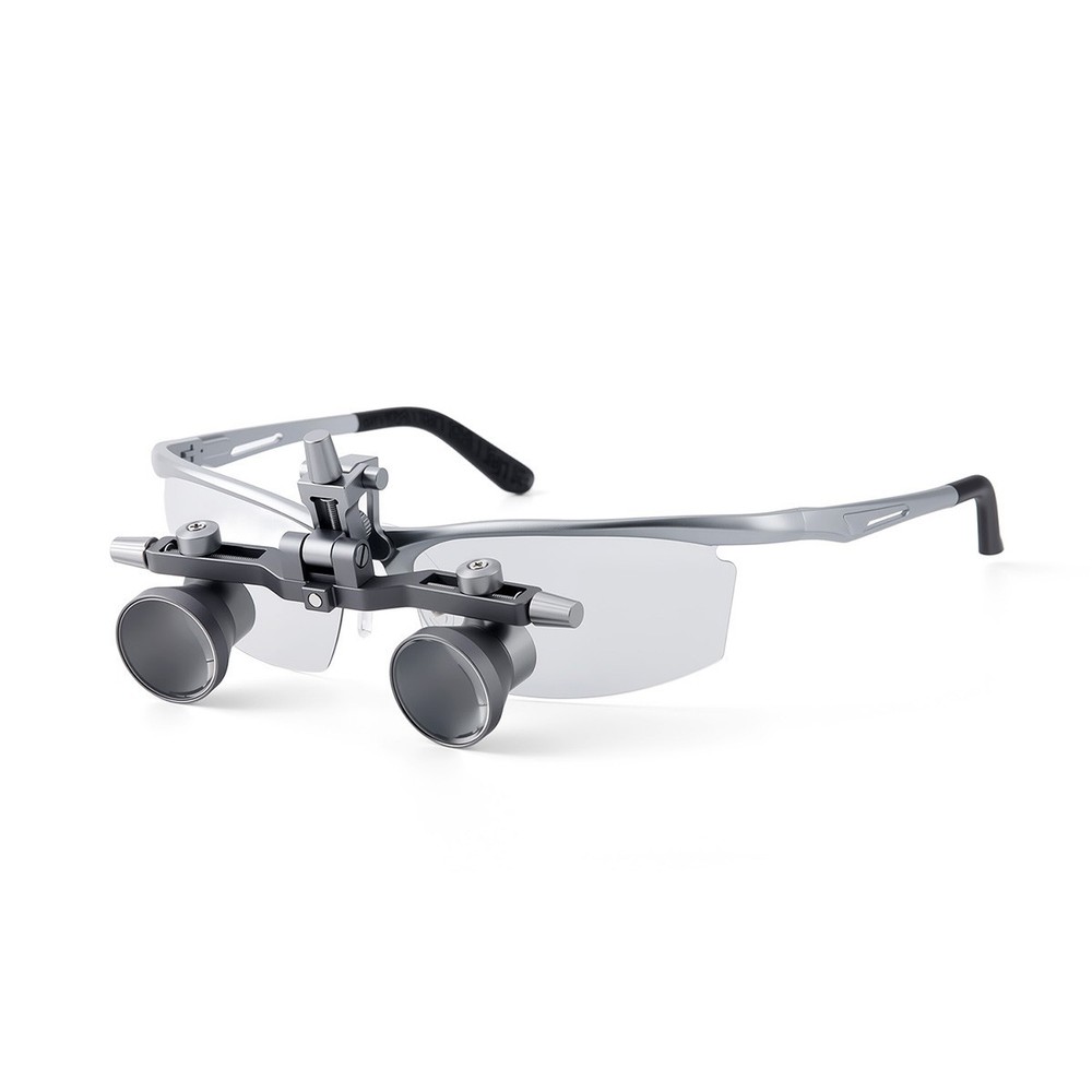 2.5/3.5X Dental Surgical Medical Loupes Magnifier Binocular/LED 5W Headlight