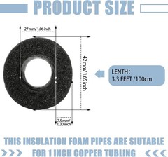 Foam Tube Insulation – Waterproof & Corrosion Resistant