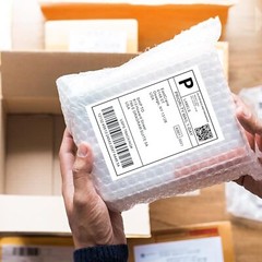 500 Per Roll 4″x6″ Direct Thermal Labels for Zebra 2844 ZP450 ZP500 ZP505 Eltron