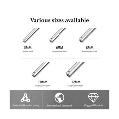 304 Stainless Steel Quick Release Pin 0.24 Inch(6mm) Diameter Ball Locking Pi…