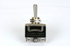 Heavy Duty Toggle Switch 20A 125V (ON)-OFF-(ON) SPDT 3 Terminal Momentary 2 SIDE