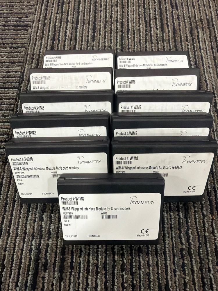 NEW AMAG Technology SYMMETRY Access WIM8 – Wiegand Interface Module – 8 Readers