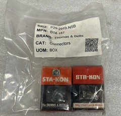 Thomas & Betts Sta-Kon B14-187 Female Quick Disconnect Terminals -2 boxes of 100