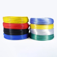 Single Core PTFE Silver-plated Copper Wire Electronic Cable Insulation 300V