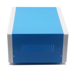 Electronic Enclosures Blue Metal Enclosure Project Case DIY Box Junction Case