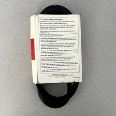 DAYTON V-Belt: B42, 45 in Outside Lg, 0.656 in Top Wd, 13/32 in Thick 3X636G