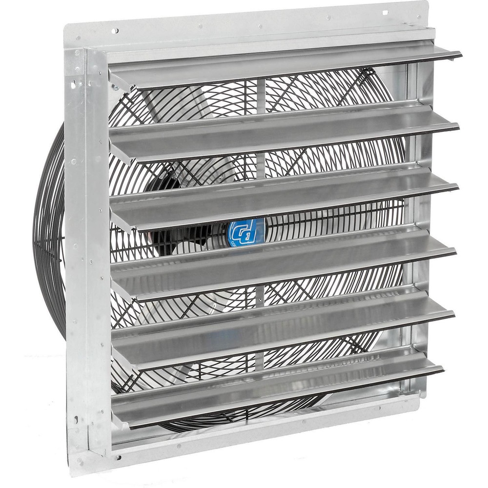 Direct Drive Exhaust Ventilation Fan With Shutter 24″ 2-Speed With Hardware