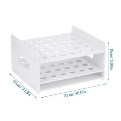 Cabilock Scissors Storage Rack 10.62X9.84X5.90Inch 27.00X25.00X15.00CM, White