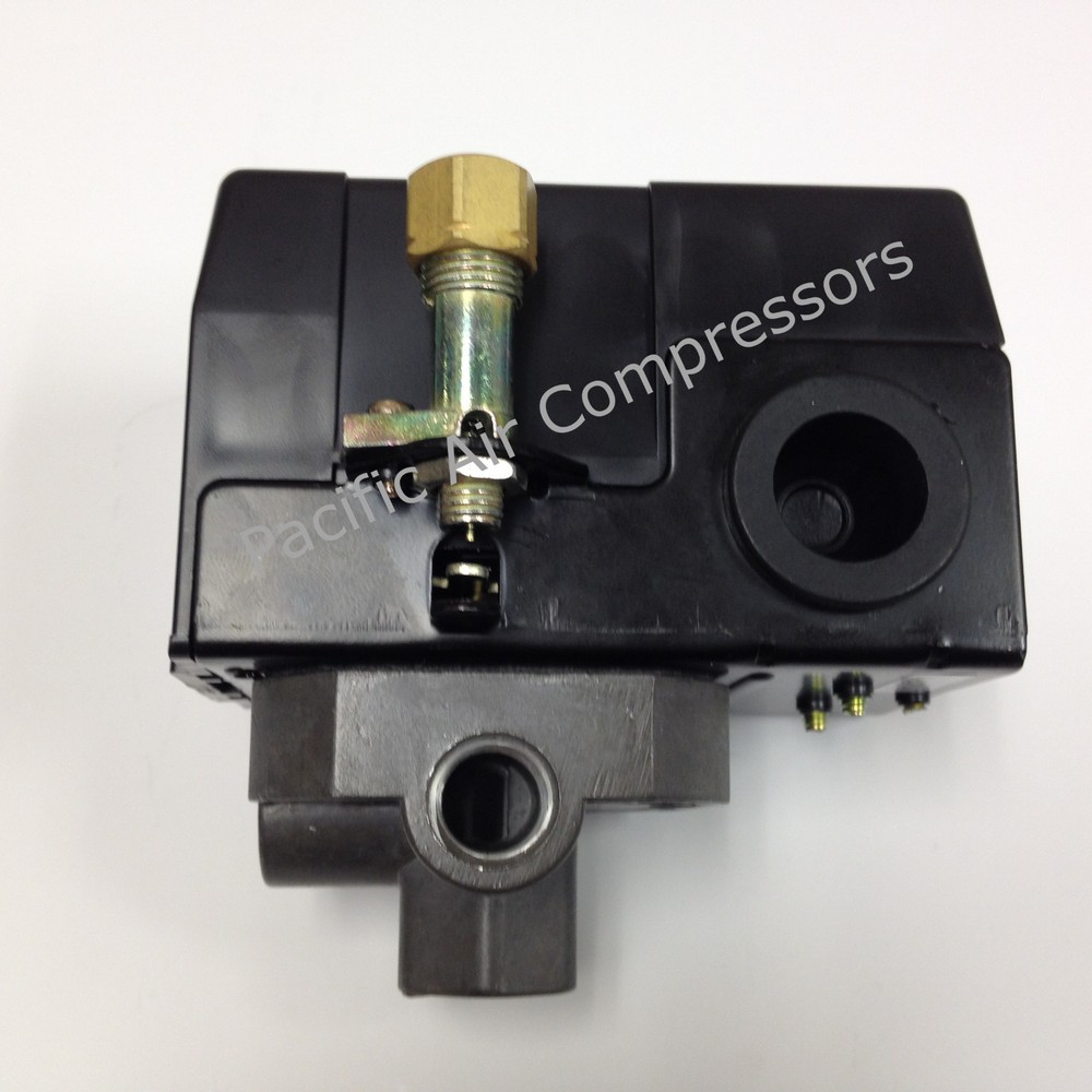 034-0092 Pressure Control Switch For Air Compressor. Four Port Set 145 – 175 PSI