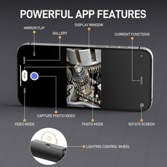 Teslong 2.0MP USB-C Inspection Camera Auto Focus Borescope for Plumbing