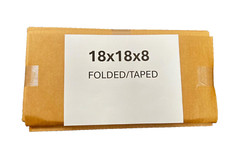 18″ x 18″ x 8″ Cardboard Corrugated Box – 5 BOX BUNDLE