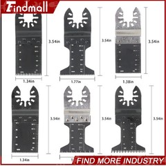 Findmall 48 Pack Oscillating Multi Tool Saw Blade Bi-metal For Fein Dremel BOSCH