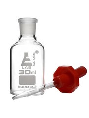 Dropping Bottle, 30ml (1oz) – Borosilicate 3.3 Glass – Eisco Labs