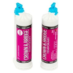 Temporary Crown Bridge Material + 10 Mixing Tips 10:1 All Shades Temp C&B 76g