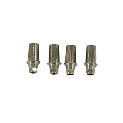 6pcs Ti base Tianium base CAD CAM ti-base compatible with DIO UF D4.5mm