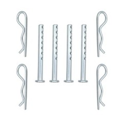 Set of 4 Clevis Pin with R – Clip 1/4 X 2-1/2 inches