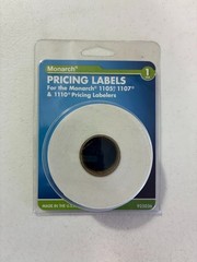 Genuine Monarch 1110 White Pricing Labels 3 Rolls – Authorized Dealer (000542)