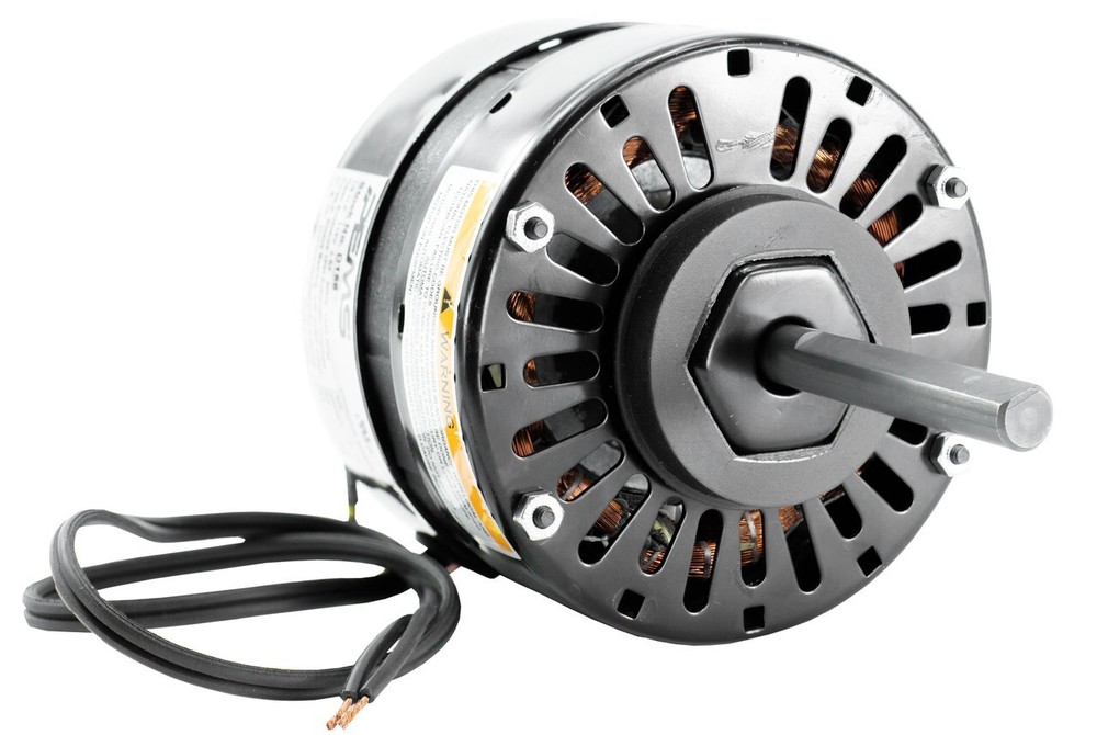D156 Direct Replacement • 1/6 hp 1050 RPM CW 5″ Diameter 115V Furnace motor, NEW