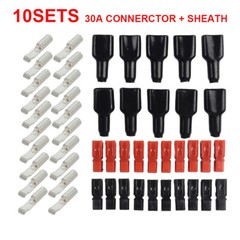 10-100 Sets 30/45Amp Connector with Sleeve Power Connector Quick Disconnect Lot