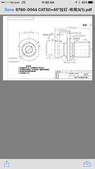 12pcs CAT50 Retention knobs,pull studs,45 degree,2-3/8″ length,coolant thru hole