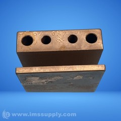2 inch x 2 inch x 3 inch Die Knockout Block FNIP