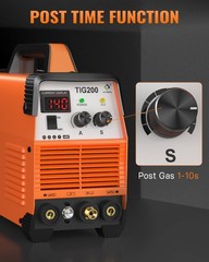 HITBOX TIG Welder 110V/230V 200A Inverter STICK HF TIG Welding Machine w/Helmet
