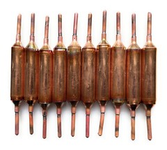 Copper Solder Filter Drier 25 grams w/Silica for AC & Refrigeration Linean 10pcs