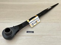 TOP RM-19X24 Double-end Ratchet Wrench (Spike Type) Made in JAPAN