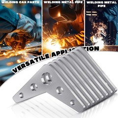 10 PCS 1/4 Thick Steel Weld On Gussets 3×3 Inch Triangle Welding Mount Plate