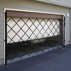 Single Folding Security Gate Folding Door Gate 7.22’H x 7.5’W Scissor Gate